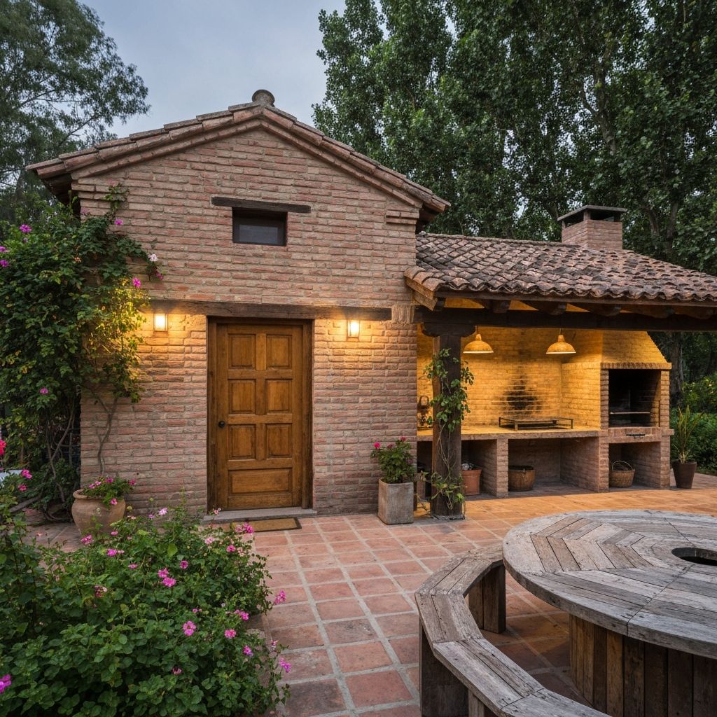 Construcción de quinchos